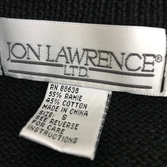 25. Jon Lawrence Christmas Sweater/Cardigan Size S - Picture 4 of 5